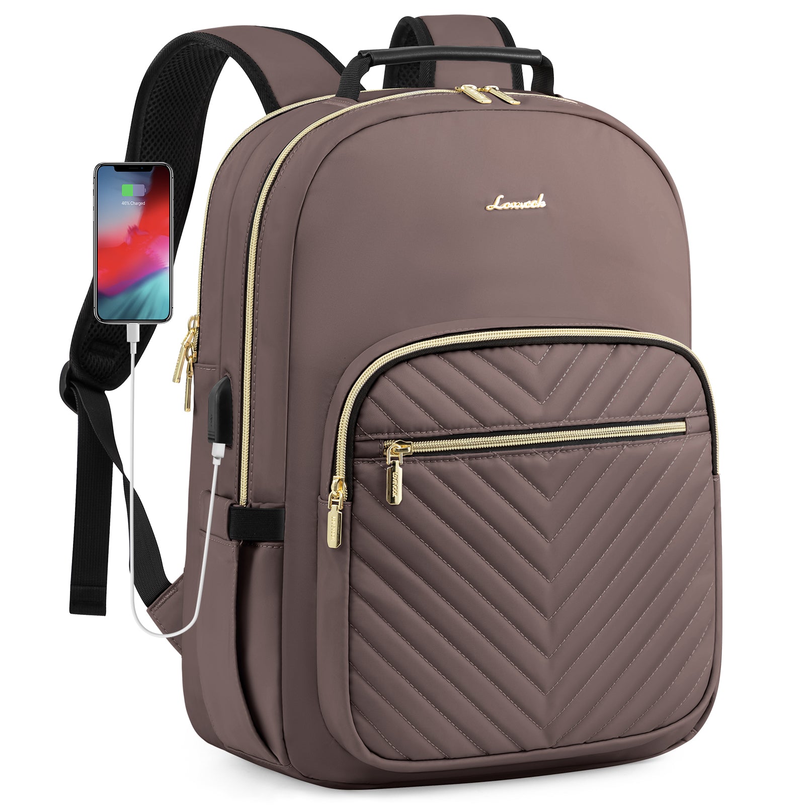 The V Backpack Lovevook Stylish Functional for All Needs LOVEVOOK