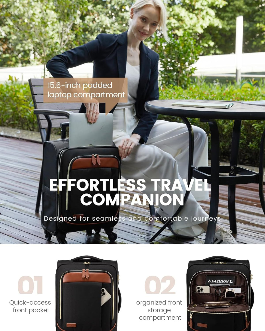 Travel Suitcases 20 Inch