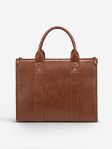 Vegan Leather Tote Bag