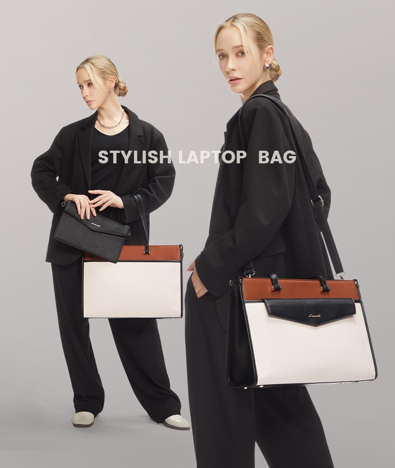 2-in-1 Laptop Tote, 15.6" 17.3"