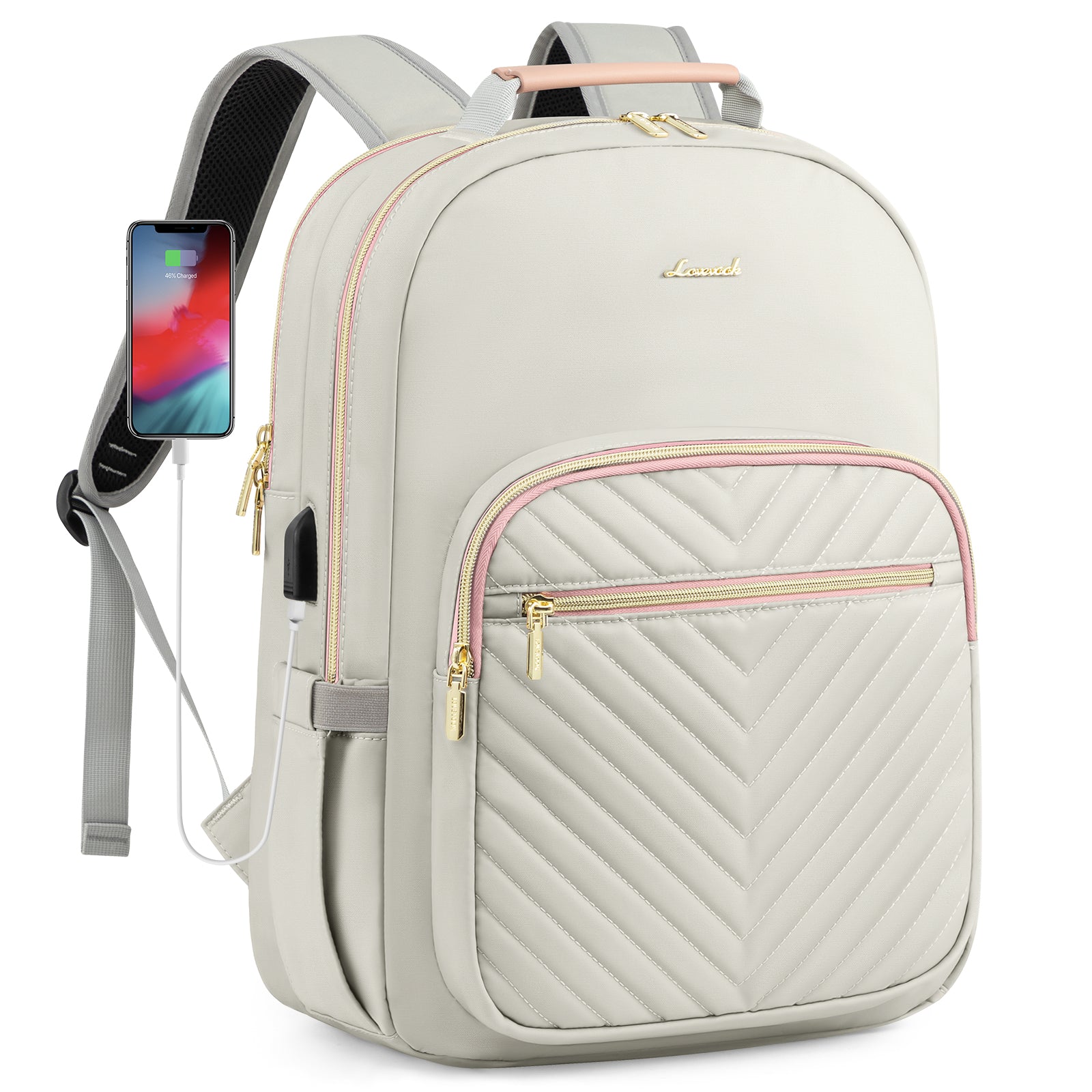 The V Laptop Backpack, 15.6"-17"