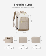 4Pcs Large Travel Backpack, 40L/50L