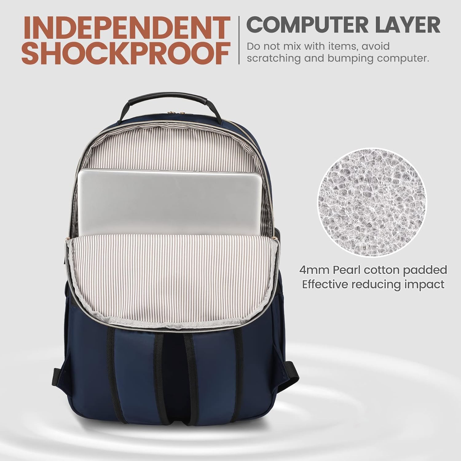 The V Laptop Backpack, 15.6"-17"