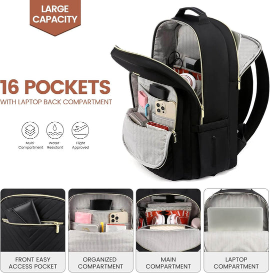 The V Laptop Backpack, 15.6"-17"