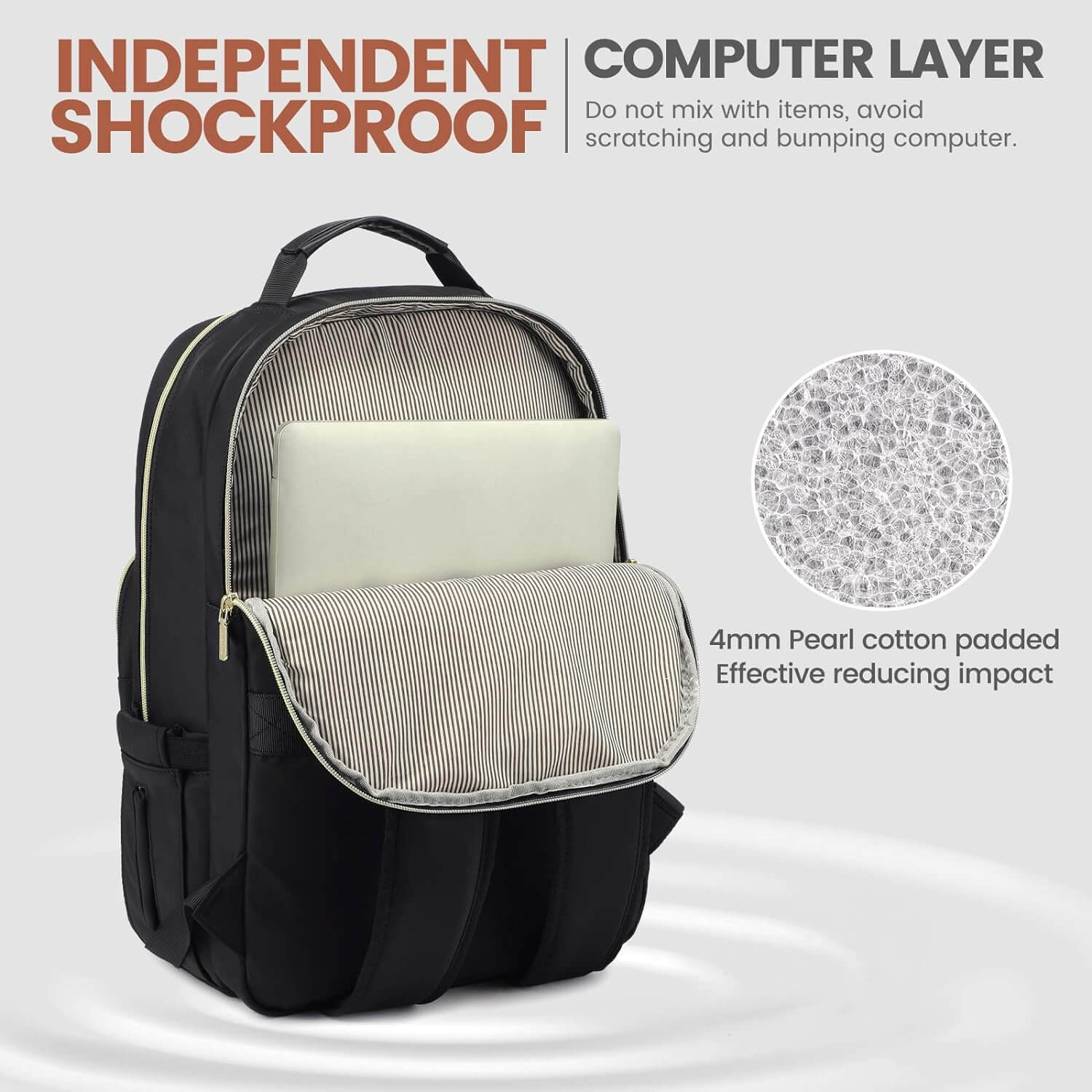 The V Laptop Backpack, 15.6"-17"