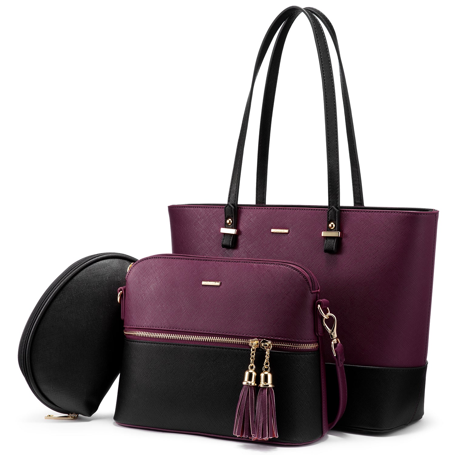 Buy SEPT MIRACLE PU Leather Womens Portable Handbags Tote Bag Shoulder Bag  Purse(plaid bag kaqi) Online at desertcartINDIA