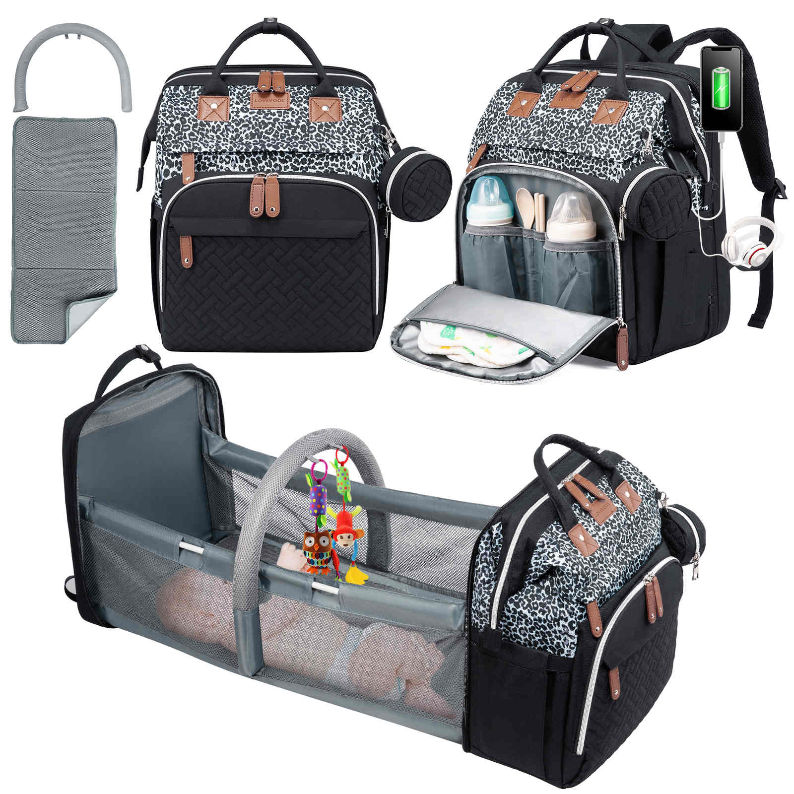 Cisco and best sale raffi diaper backpack