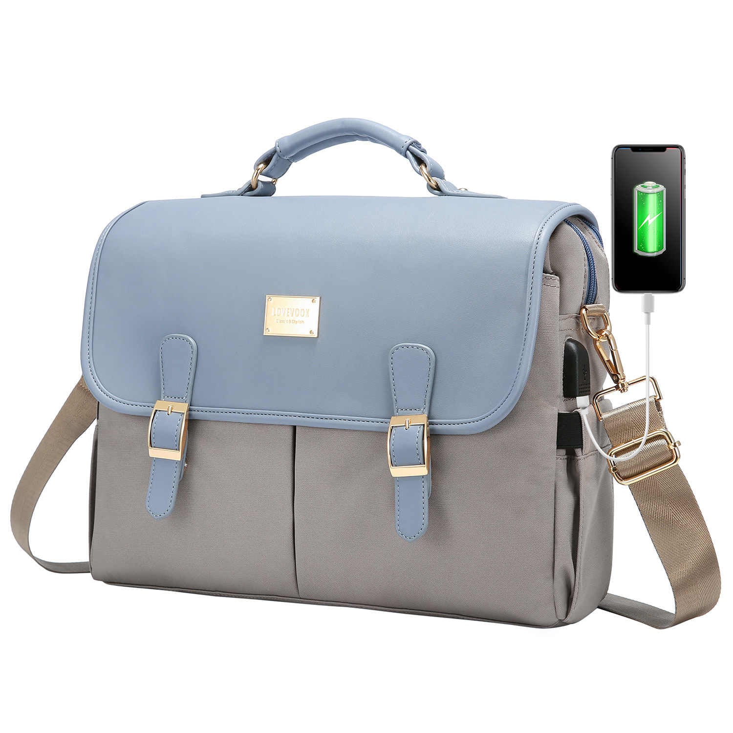 LOVEVOOK Laptop Bag for Women, Large Capacity Computer Bags Cute Shoulder  Messenger Bag, Business Wo…See more LOVEVOOK Laptop Bag for Women, Large