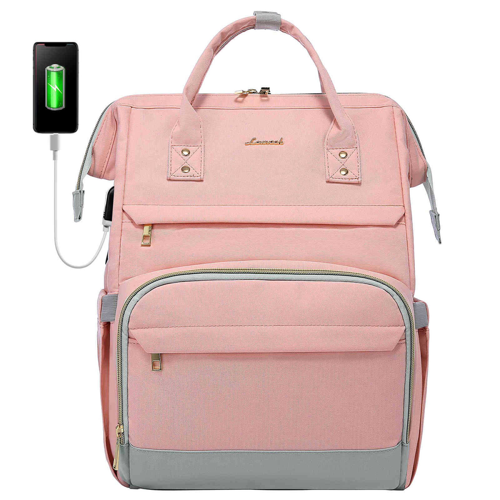 LOVE Subtle Pink Backpack – Love & Other Necessities